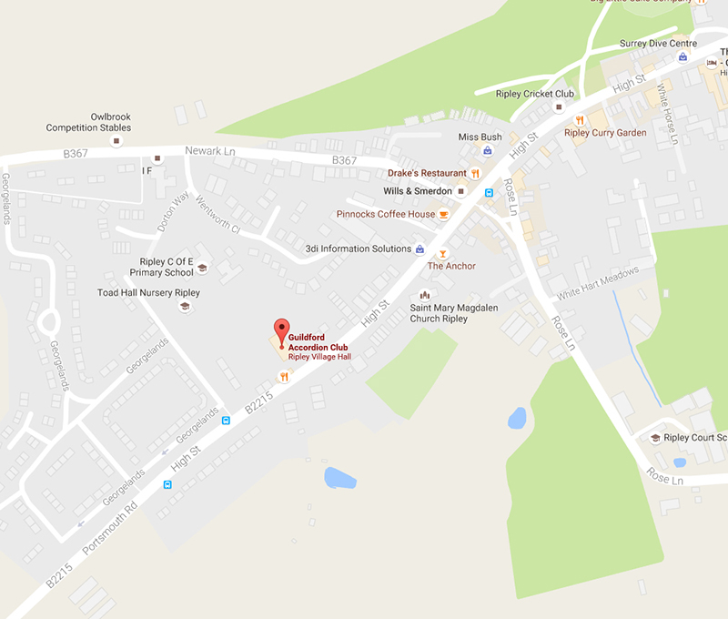 Contact Us Guildford Accordion Club